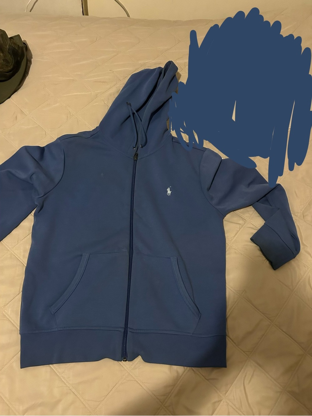 Polo by Ralph Lauren Navy Zip Hoodie for Kids